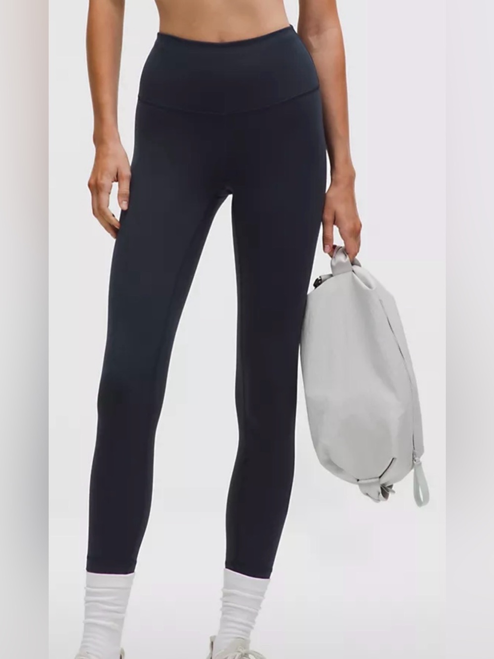 Lululemon Wunder Under High Rise Crop 23" Luxtreme Leggings Navy Size 6